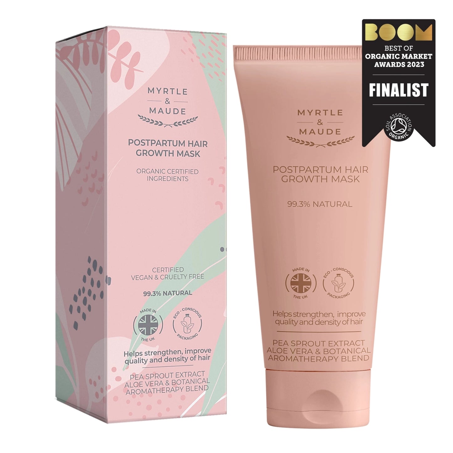 Masker voor haargroei na de bevalling - Myrtle & Maude