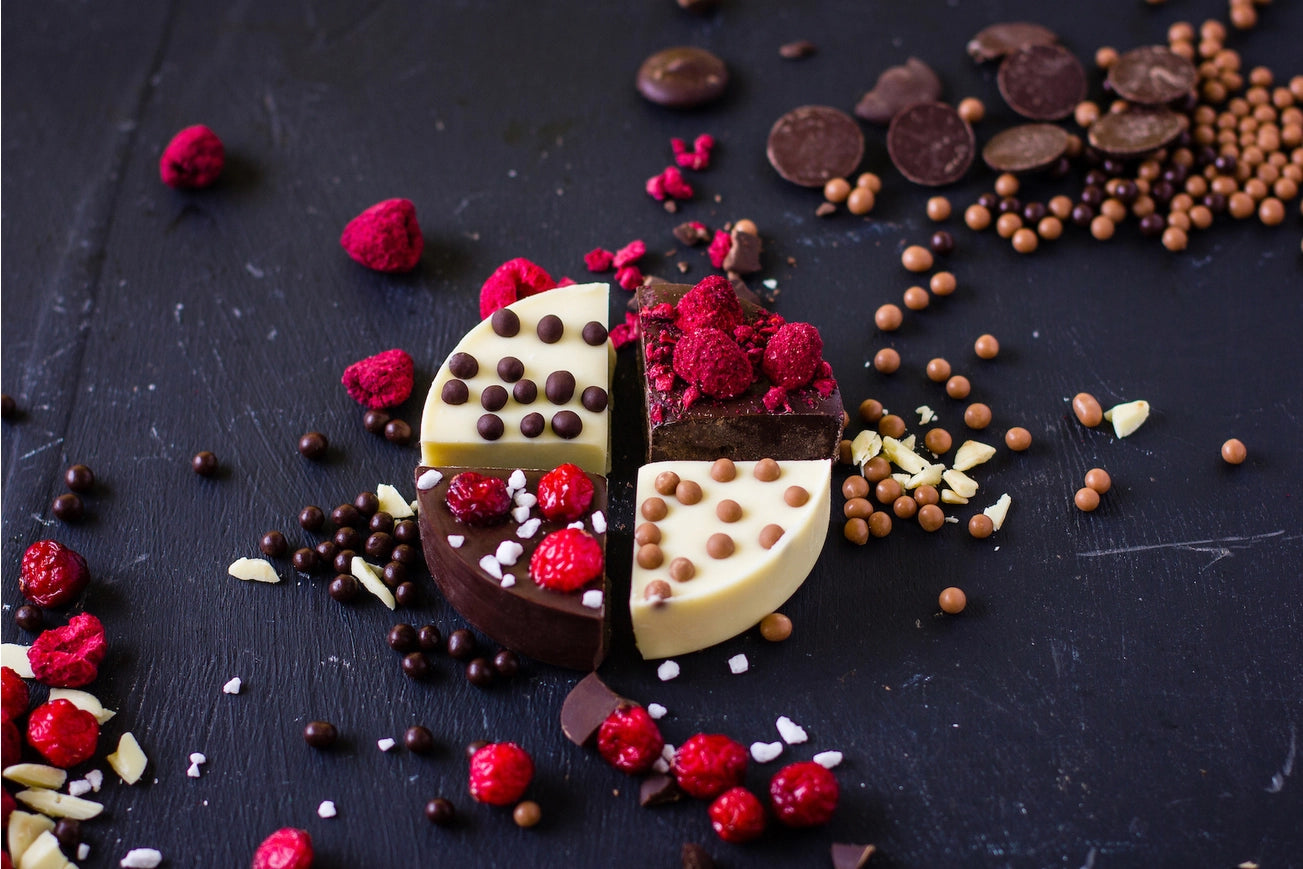 Luxe chocolade in taartvorm