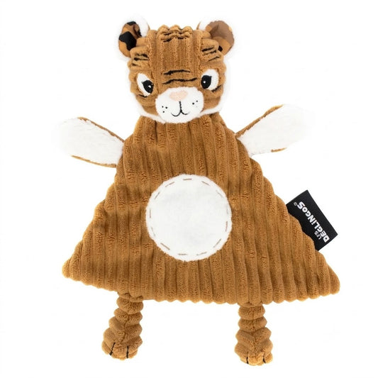 Knuffeldoek tijger Les Déglingos